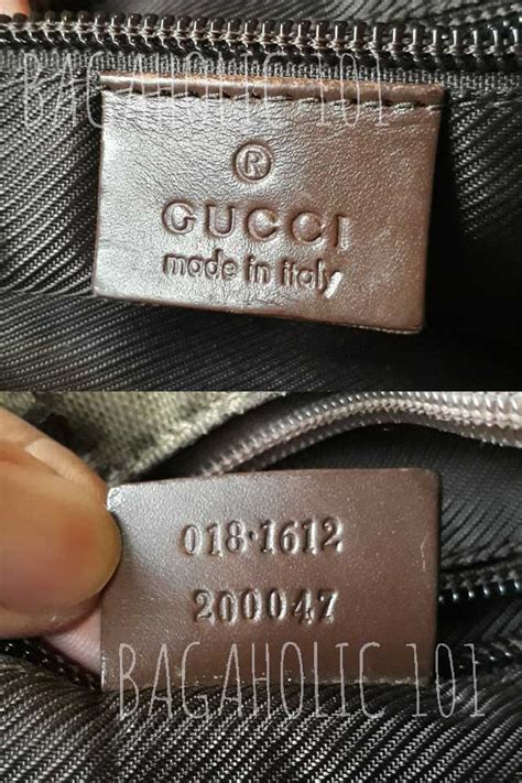 how to check gucci bag code|authentic gucci serial number.